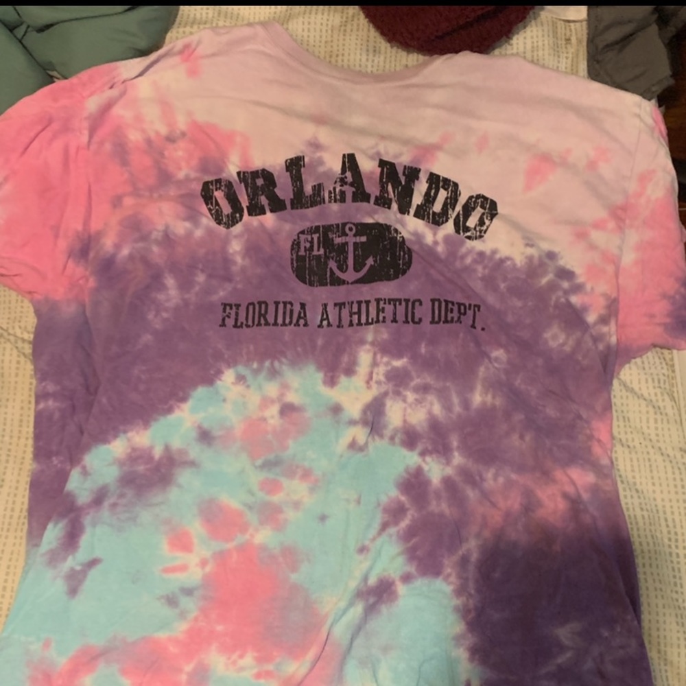 Tie-dye Orlando, FL Athletic Dept. Shirt